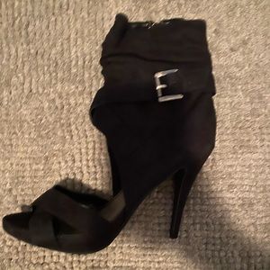 Boot Suede High Heel Sandals